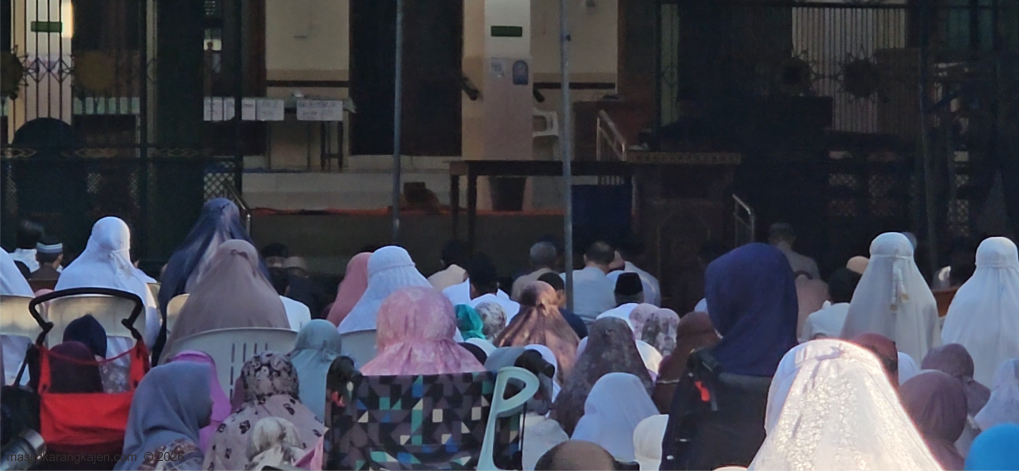 Jama’ah Akhwat Idul Adha 1447 Masjid Jami Karangkajen